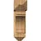 Ekena Millwork Merced Arts and Crafts Rough Sawn Bracket w/ Offset Brace, Western Red Cedar, 8"W x 26"D x 26"H BKT0806X26X26MRC03RWR - alternate 3